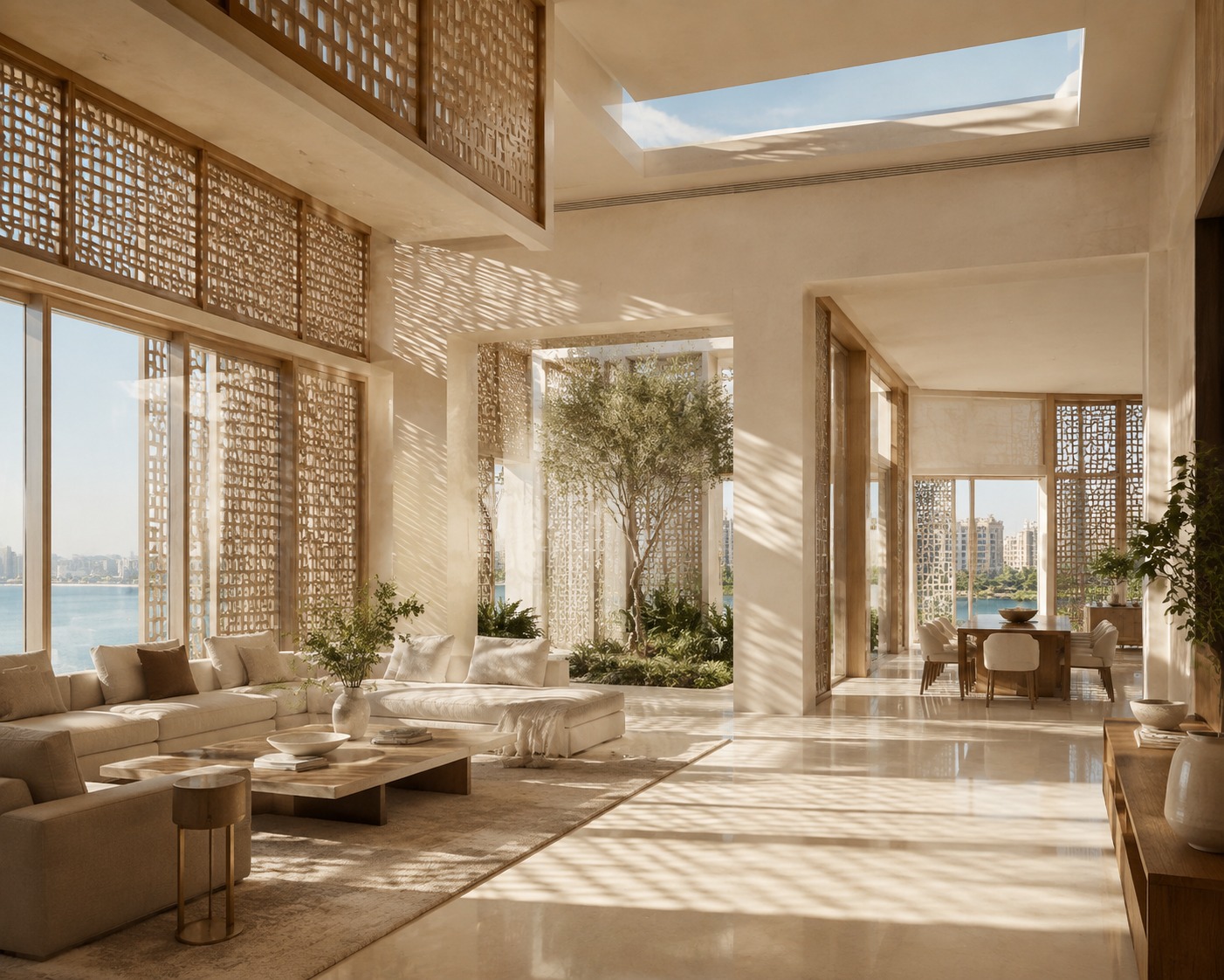 تصميم داخلي يجمع الراحة والهوية المعمارية